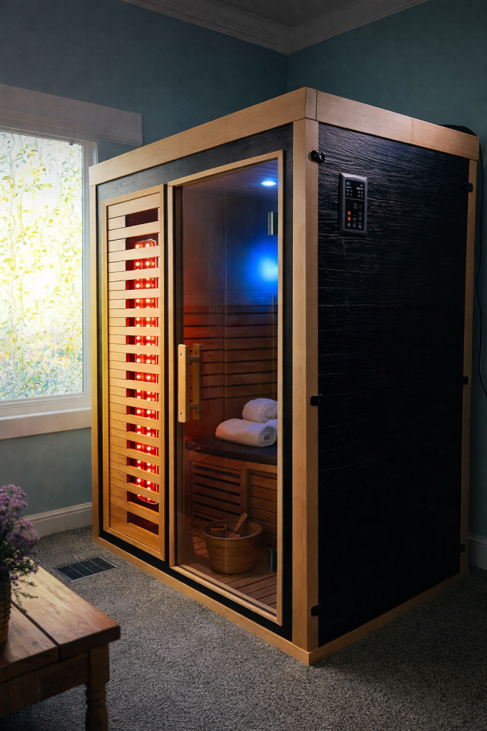Full Sprectrum Infrared Sauna with Red Light